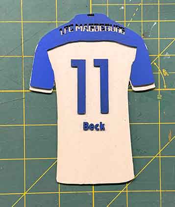 Trikot für Schultüte vom 1. FMC.
