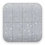 Glitter Silber